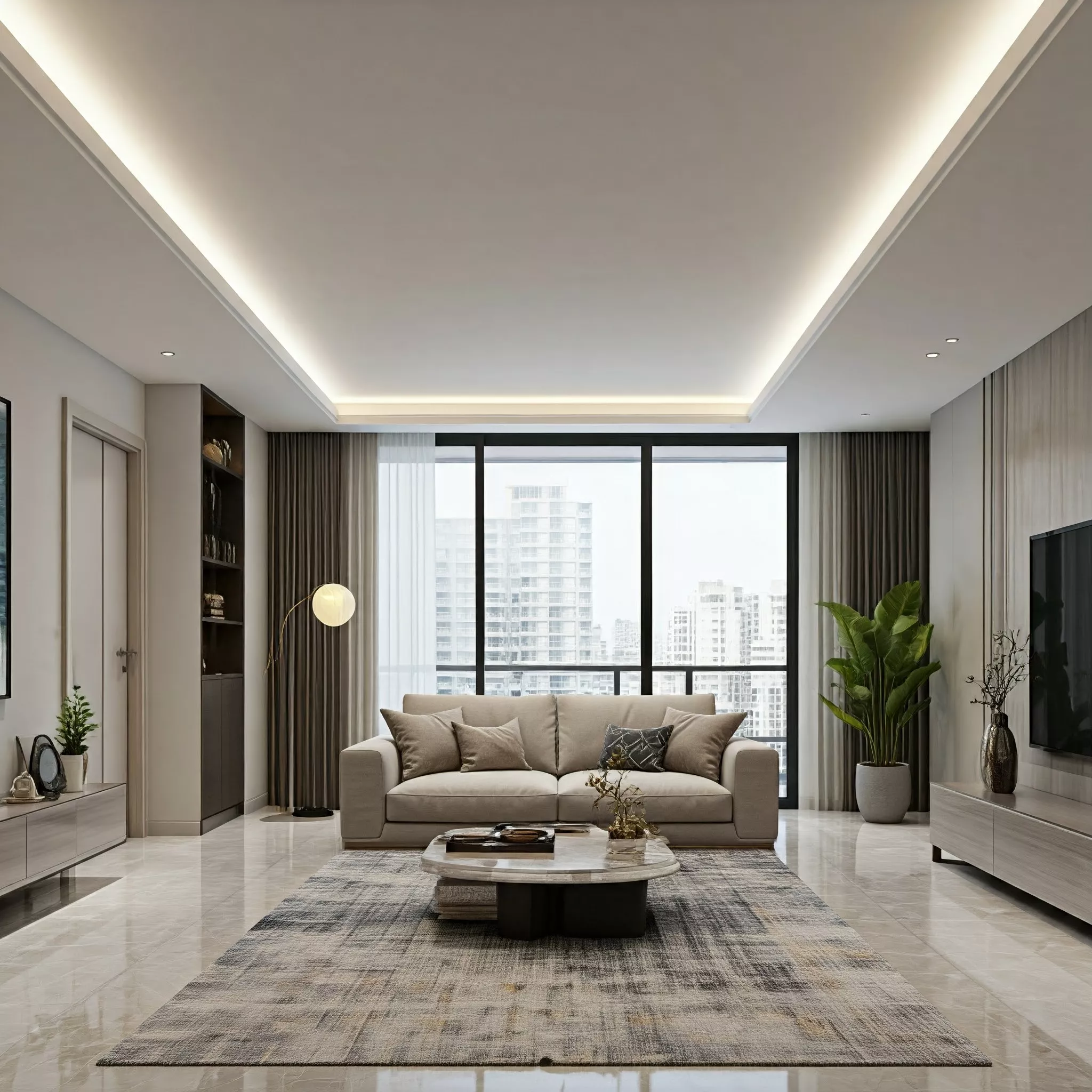 Resimlerle modern alçıpan tavanlar 2024